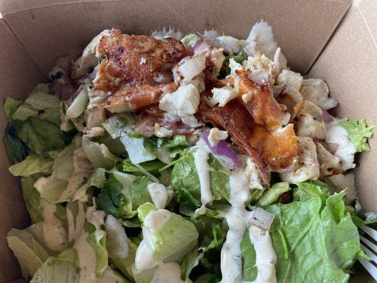 Baja Chicken Bacon Ranch Salad