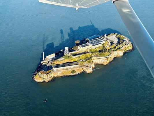 Alcatraz from up high