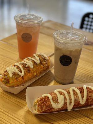 Elote and Aguas Frescas