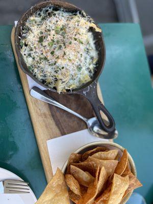 Artichoke and Spinach dip