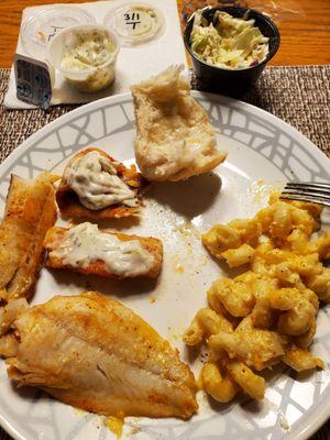 Broiled Fish-Fry Carry-Out Dinner from SJV Church $13.00. + Homemade Dill Tarter Sauce.   3/1/2024