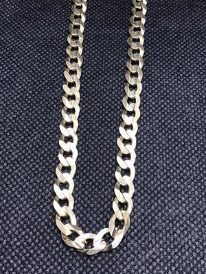 14k Semi Cuban Chain