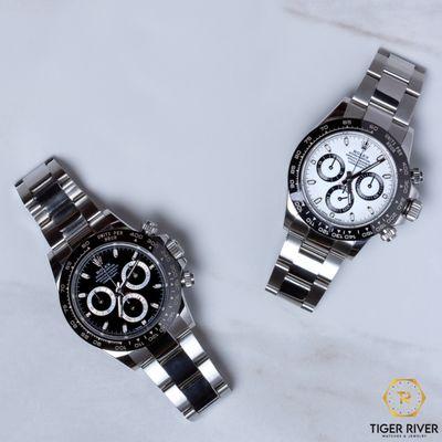 Hottest watches in the world right now. Rolex Cosmograph Daytona "Panda" and "Gorilla Ref. 116500LN