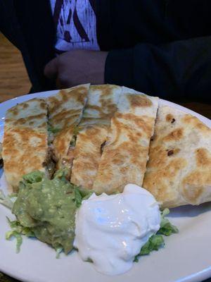 Brisket quesadillas