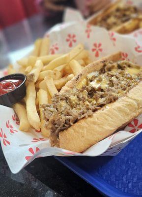 Philly cheese steak