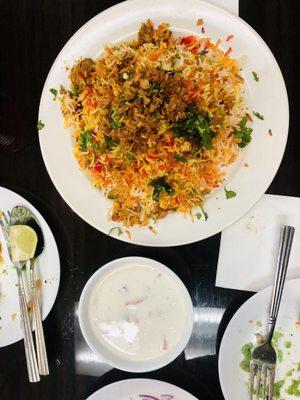 Chicken biryani