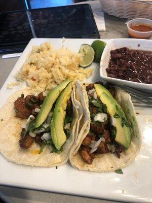 Pork tacos