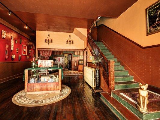 Lobby of Historic Midland Hotel Green River, Utah