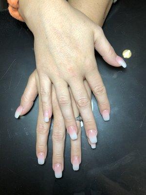 French ombre nails