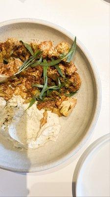 Roasted cauliflower