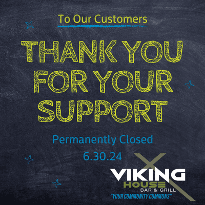 We're officially closed. Thanks for all your support!