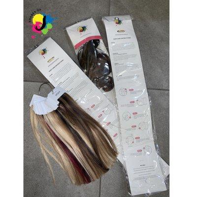 Clip In extensions for sale! Come in for color match consultation