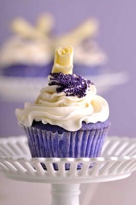 Purple Velvet Cupcakes