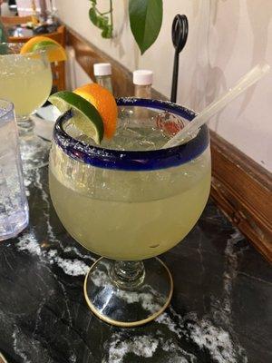 Jumbo Margarita with 1800 tequila