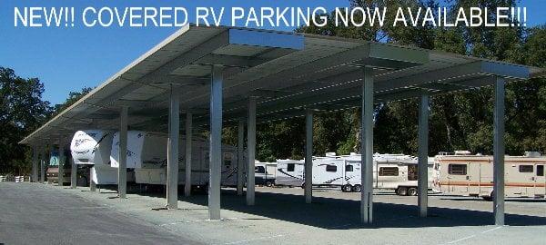 The Only Covered RV Parking in Penn Valley