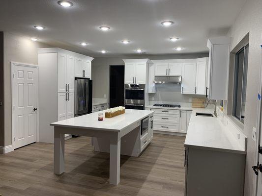 Renovated kitchen