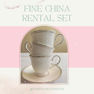 Fine China Rental Set