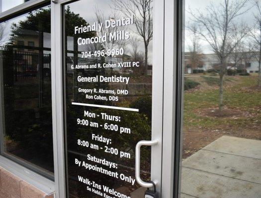 dentist in concord nc