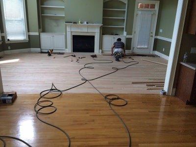 The professionals at Zack Hardwood Flooring Refinishing can install beautiful wood flooring in your Charlotte home...