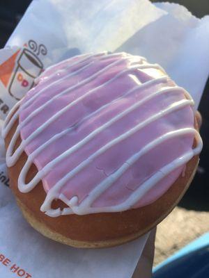 Strawberry shortcake donut...Bad BAD boy..... But ohhh sooooo good !!!!!