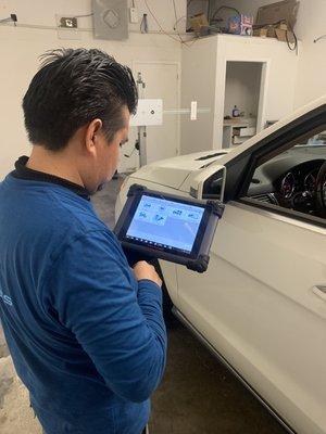 Windshield calibration