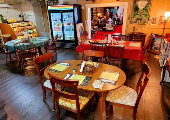 Dining room at Chisholm Country Store & Café