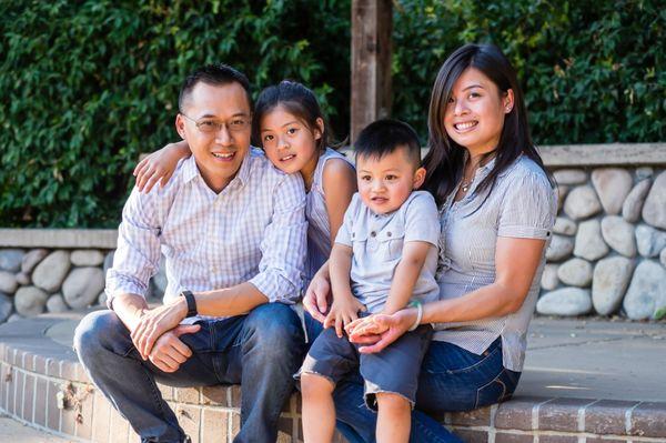 Dr. Victor Truong and his family