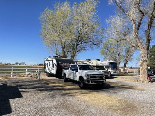 Site 9 Red Barn RV Park