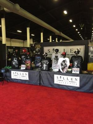 Come get your Sullen Gear from Official Sullen Clothing Booth where Rich Pineda, Flaks, Isaiah Negrete, and Freddy Negrete