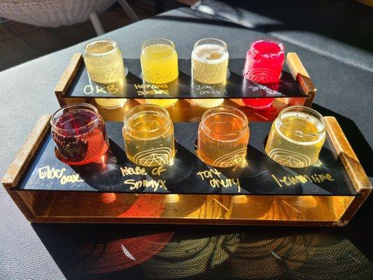 Kombucha/Mead flight