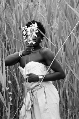 Malachi modeling for a photographer named Corey Brill