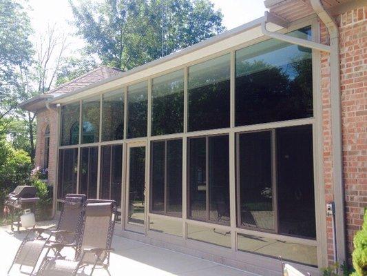 Pool Enclosure Installed in Guymon Oklahoma