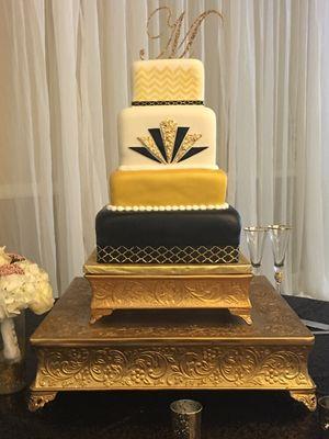 Golden cake