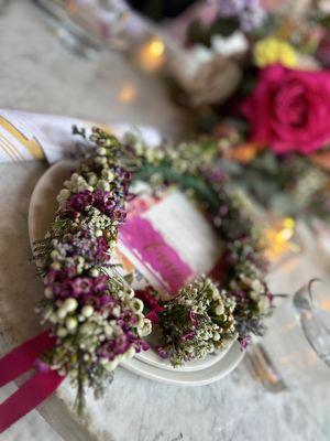 Floral crown