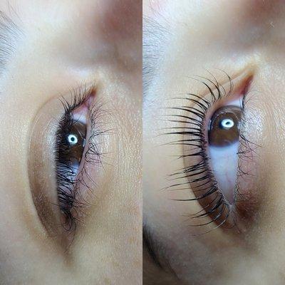 Lash lift and tint $85 lasts up to 6 weeks 
In Anaheim