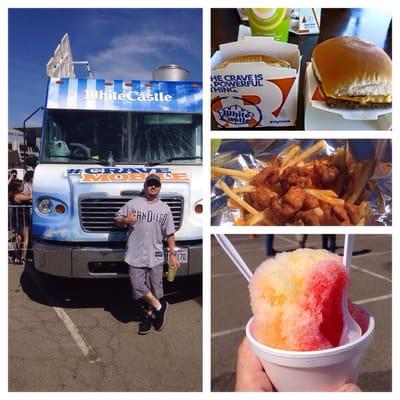 Had a few items but by far White Castle was the best truck here.