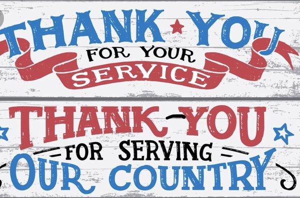 Honoring all veterans with $5 haircuts November 13 2018. Thank you for all you've done to give us our freedom !