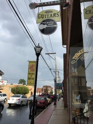 Our brick and mortar storefront- we are 3,000 sq ft of musical curiosities