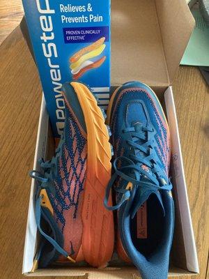 HOKA Speedgoat 5 and Powerstep Insoles