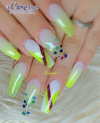 Manicure Design at We Care Nails - Nail salon in Tampa FL 33619