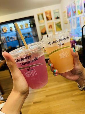 Lavender Lemonade, Guava Lemonade