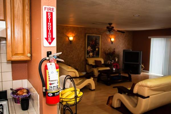 Safety First in our assisted living facility