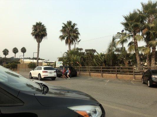 Wave entrance  in Del Mar