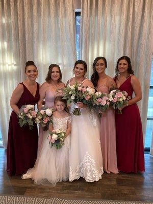 Myself & Bridesmaids