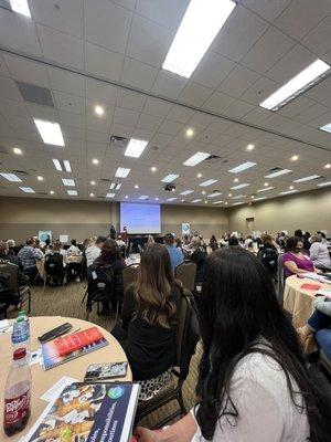 Inside the conference room