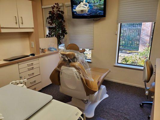 We got new chairs! Patients love how comfortable and big they are!