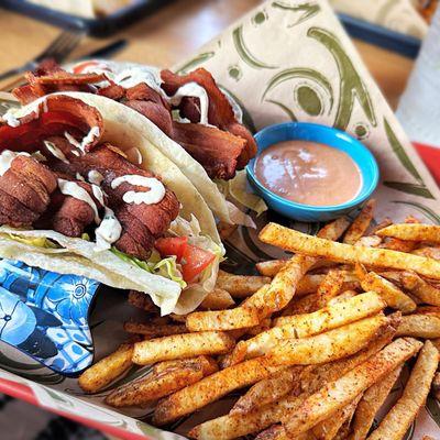 Special- BLTaco platter: Super flavorful!