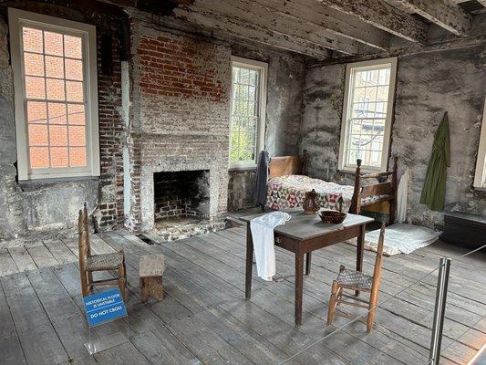 Slave quarters - If I remember correctly 7-15~ people sleep here