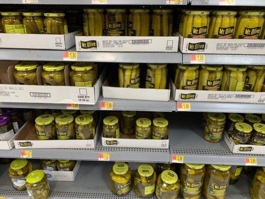 Mount Olive Pickles--the beat and local