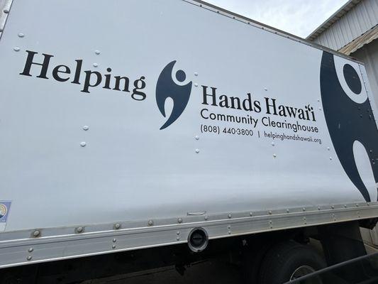 Truck signage